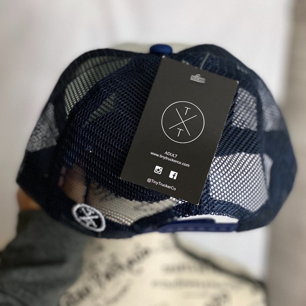 One Adult Trucker Hat GYM THEN TACOS New - Picture 2 of 5